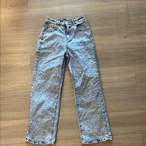 Stylish Blue Pearl  Jeans